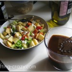 salad and dressing