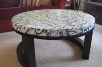 Coffee Table Upgrade with Mod Podge