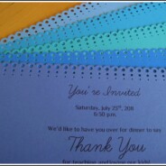 Invitations, Paper Punches and Planning, Oh My!
