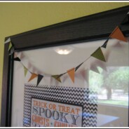 Microcrafts:  Halloween Bunting