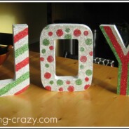 Joy! A Glitter-Filled Tutorial