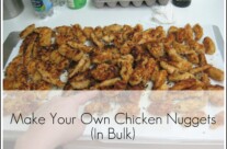Make Your Own Chicken Nuggets {in bulk}