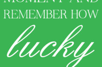 Lucky {free printable}