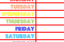 {Operation Organization} Meal Planning:  A Free Printable