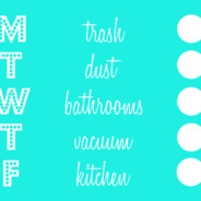 Printable:  House Cleaning
