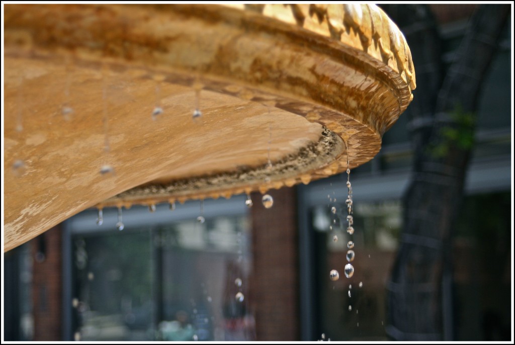 Frozen Water Fountain from our class on how to be a photographer